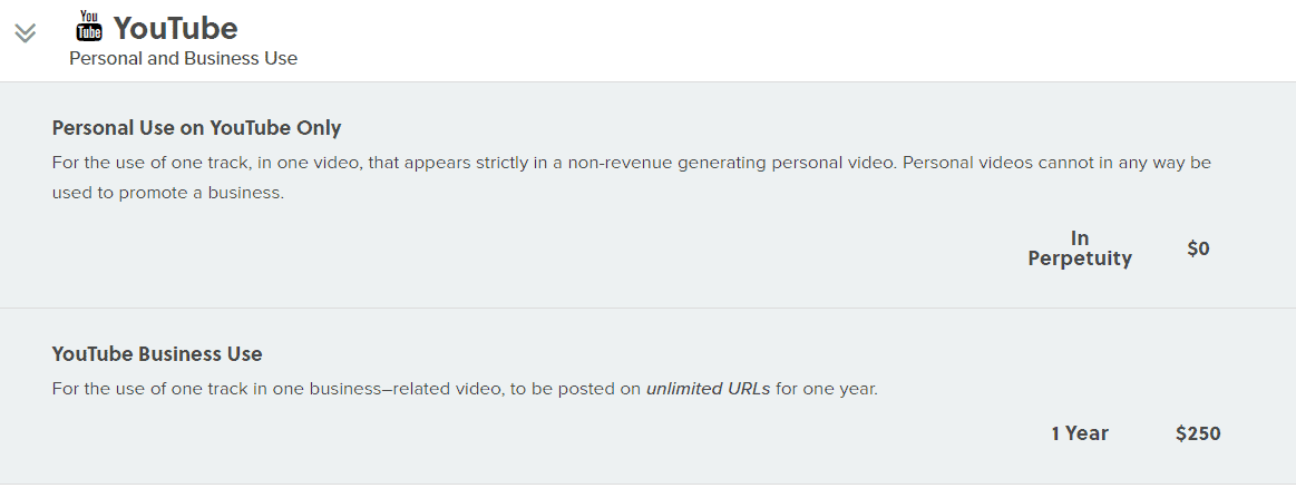 YouTube 비즈니스용 FreePlay 뮤직