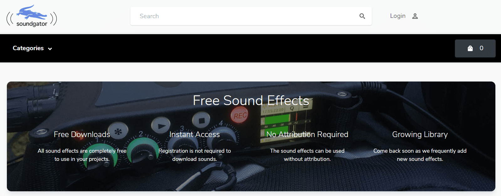 사운드게이터 음악