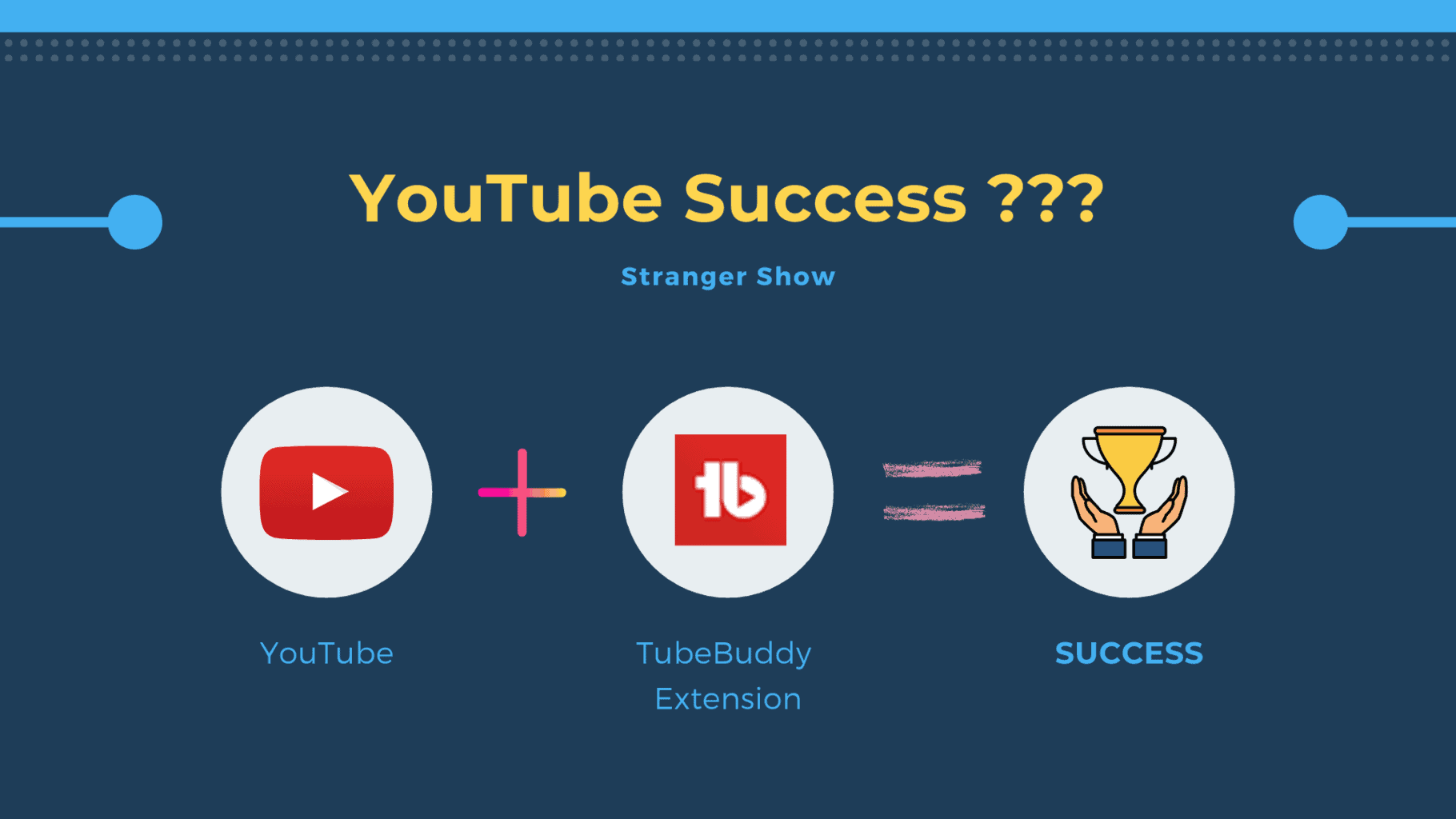 ความสำเร็จของ YouTube TubeBuddy