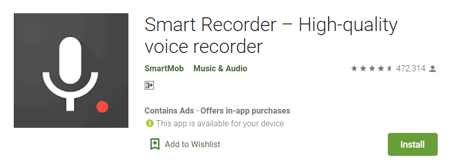 เครื่องบันทึกเสียงอัจฉริยะ