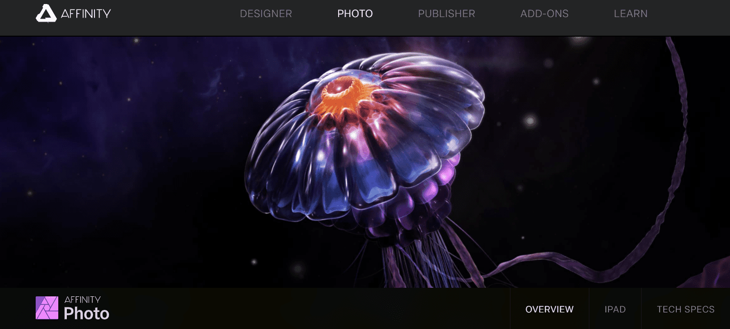 แอพแต่งรูป Affinity