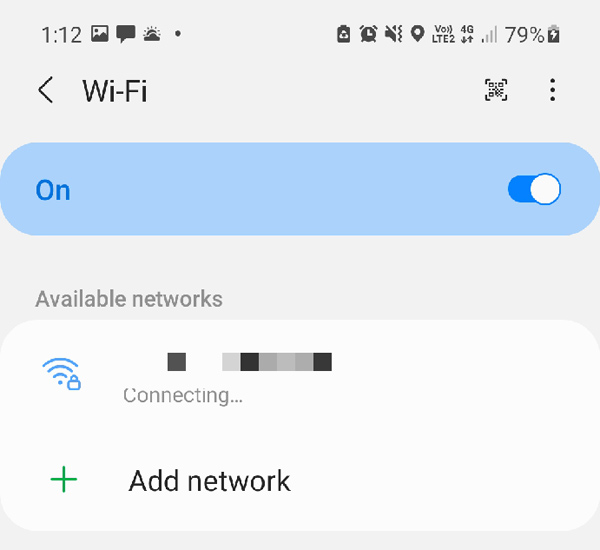 ネットワークを追加 Add Network