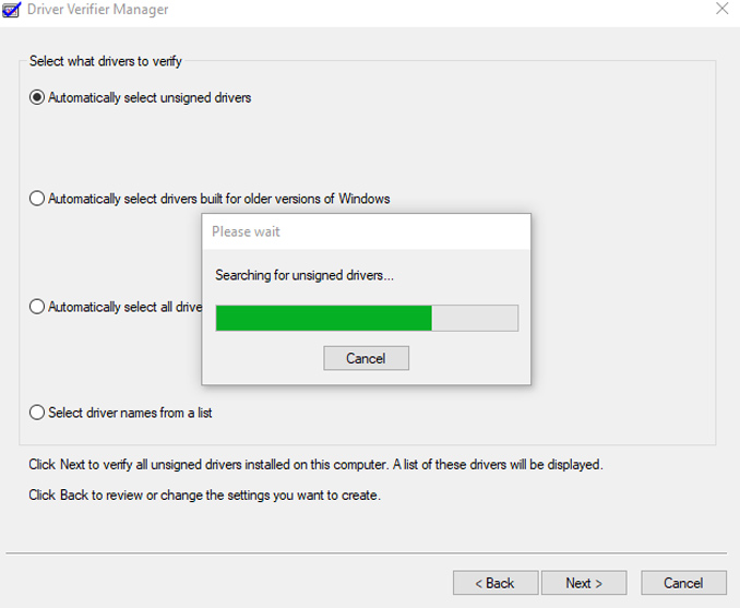 Treiberverifizierer Driver Verifier