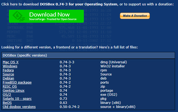 Emulator Dosbox Dosbox Emulator