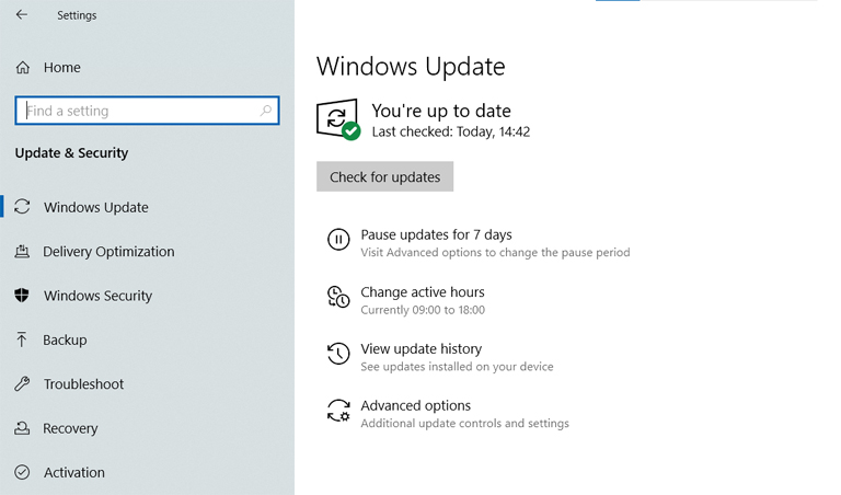 Windows Update Windows Update