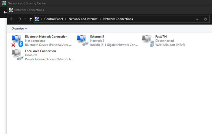 การเชื่อมต่อเครือข่าย Vpn Vpn Network Connections