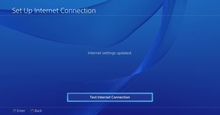 Internet Settings Updated