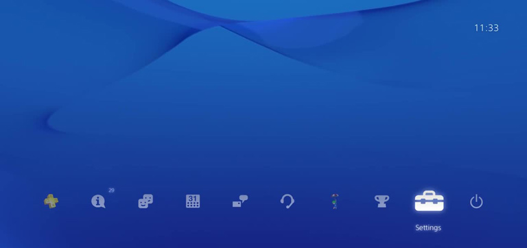 Playstation Settings