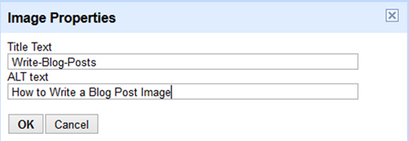 Image Property Details