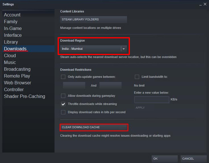 Descargar Región Download Region