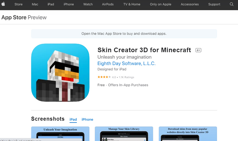 Pembuat Kulit 3D Untuk Minecraft Skin Creator 3D For Minecraft