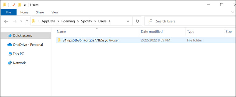 Apri la cartella utente Open The User Folder