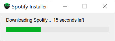 Programma di installazione di Spotify Spotify Installler