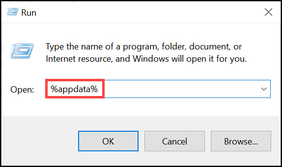 Comando dati app App Data Command