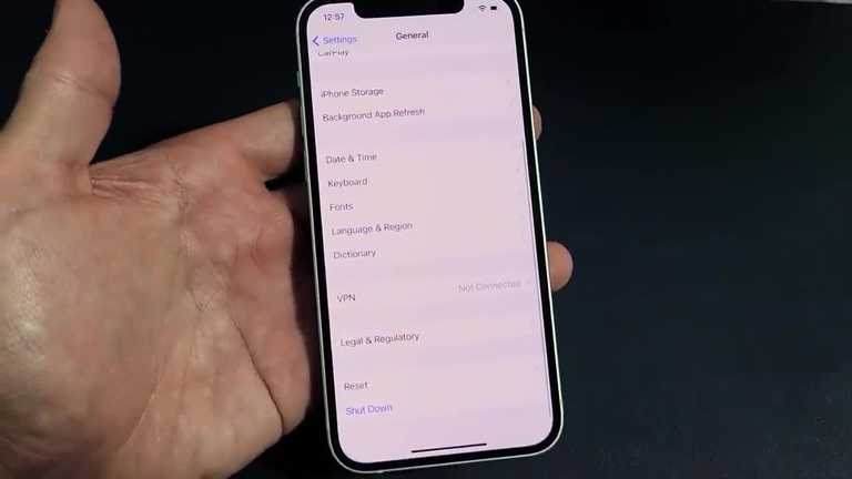 シャットダウンオプションiPhone Shutdown Option Iphone