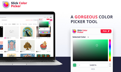 매끄러운 색상 선택기 Slick Color Picker