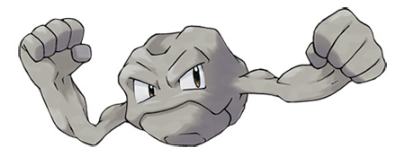 女Geodude Female Geodude
