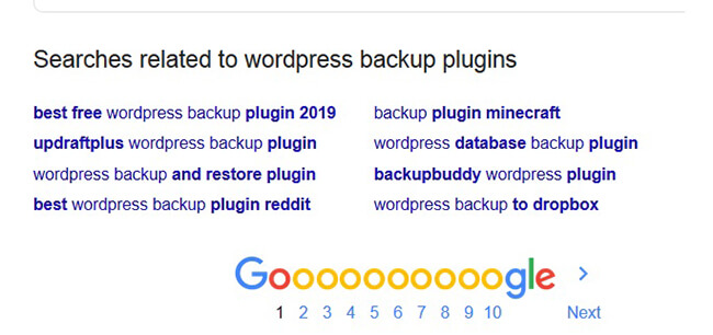 Google ile ilgili aramalar