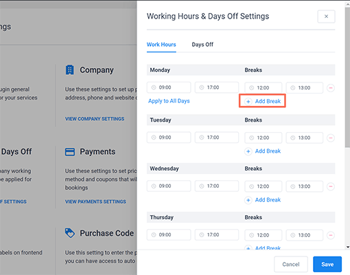 Usando a função Add Break