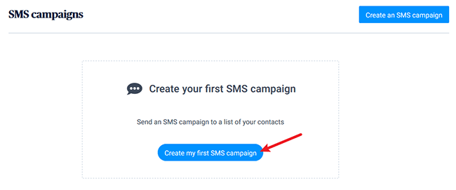 создать смс сообщение