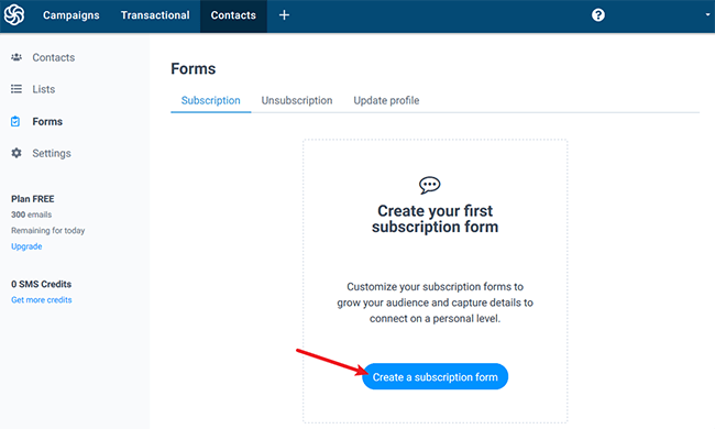 buat formulir berlangganan