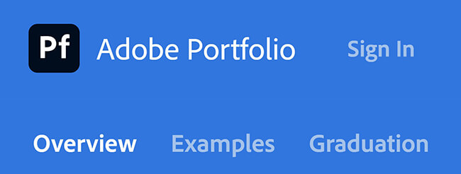 portofolio adobe