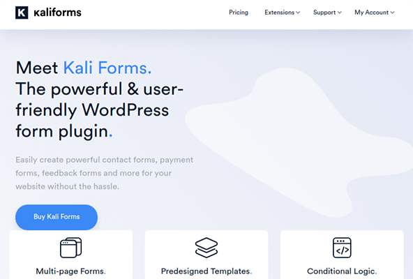 kali 表单 wordpress 插件