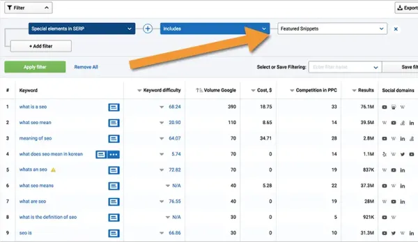 Рекомендуем Serpstat