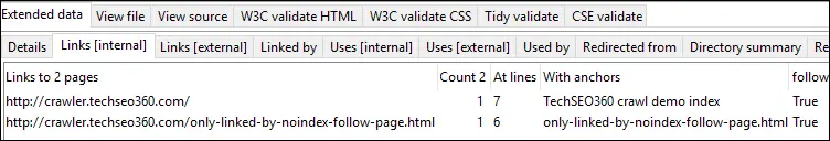 noindex dan ikuti detail URL