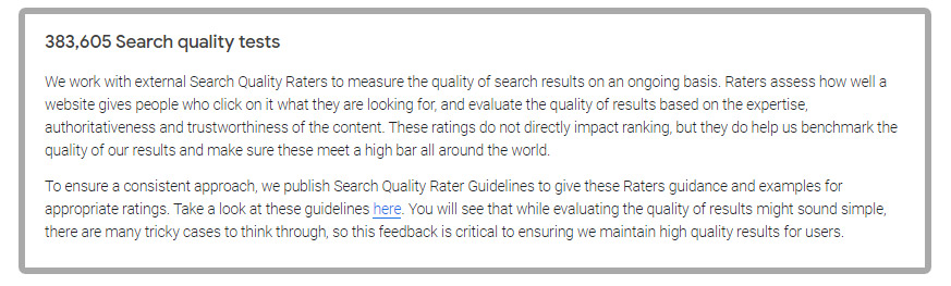Jak Google Quality Raters ocenia SERP, a nie strony internetowe