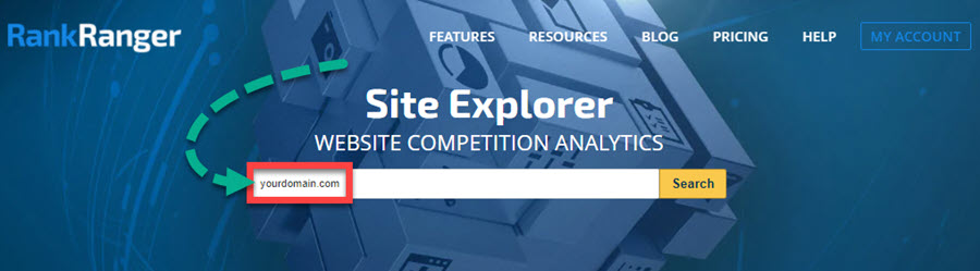 Explorateur de site gratuit Rank Ranger