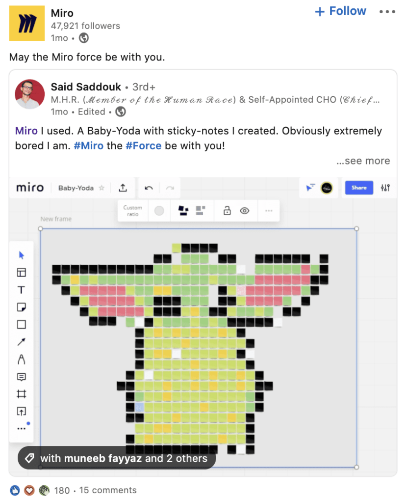 LinkedIn 发布了来自 B2B 社交媒体活动的星球大战笑话