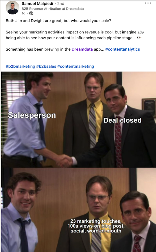 Exemple de données de rêve.