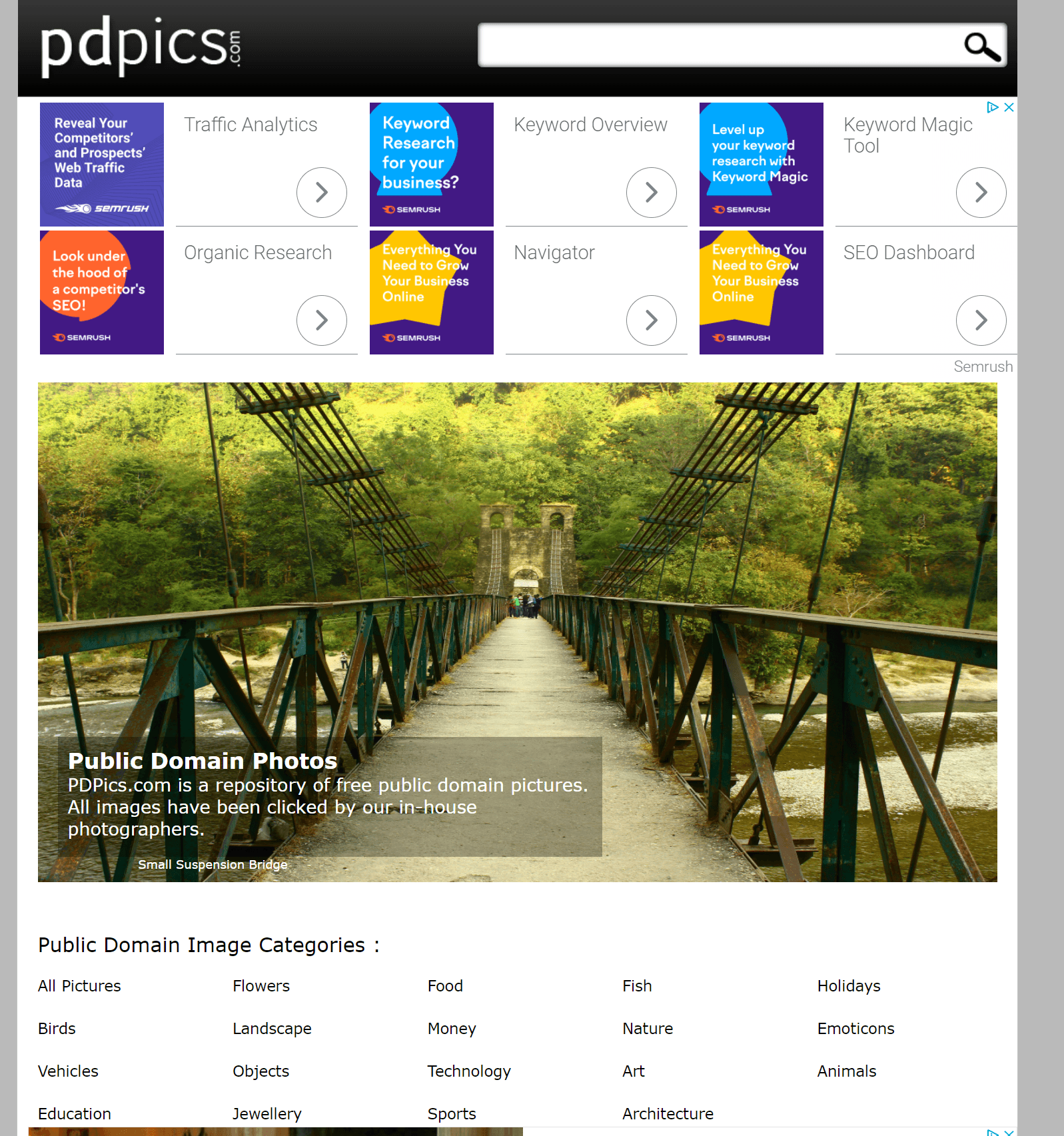 مكتبة صور pdpics