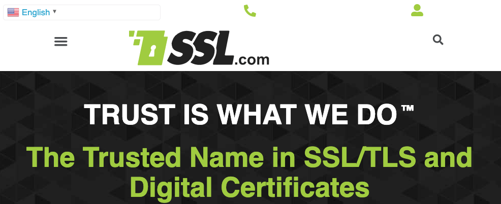 Sito web SSL.com