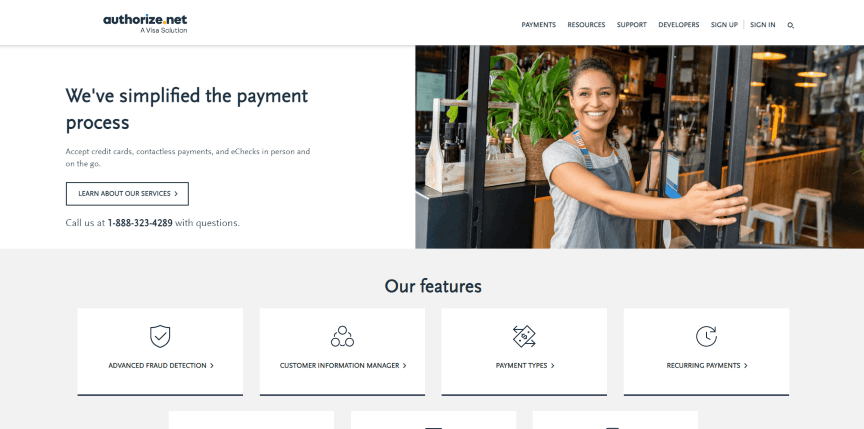 Beranda Authorize.Net
