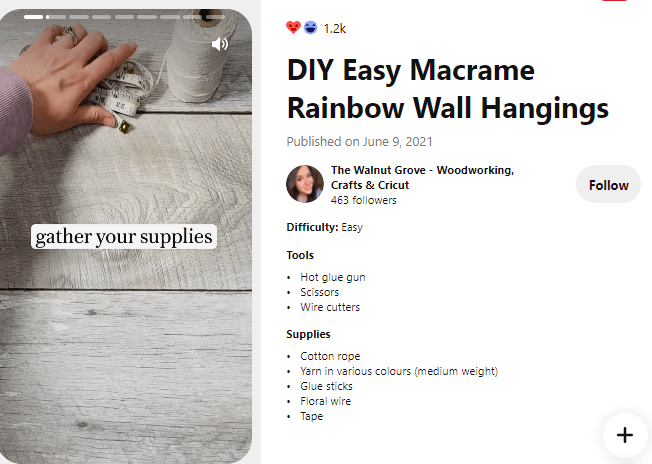 ركز دبوس على فن مكرامية