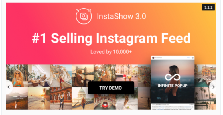 InstaShow- ملحقات WordPress Instagram InstaShow- WordPress Instagram Plugins