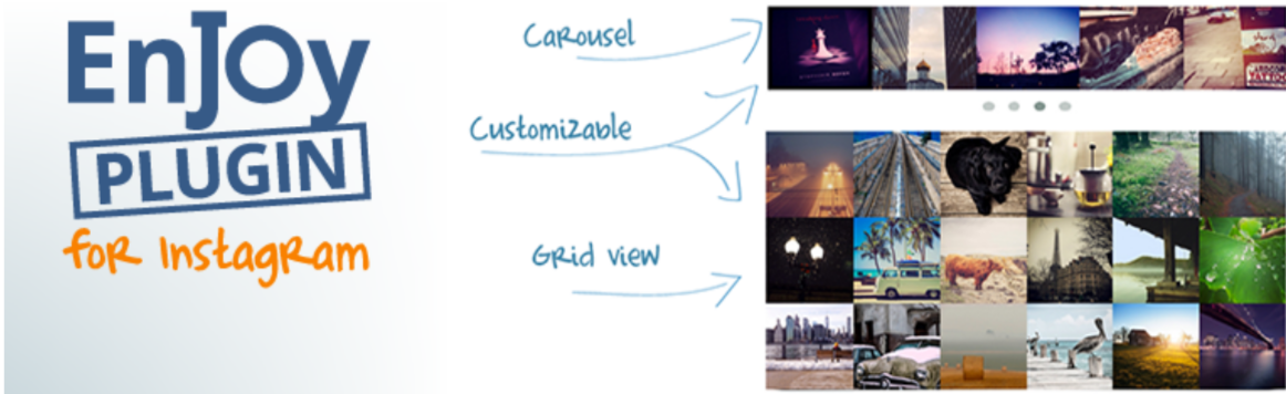 استمتع ببرنامج Instagram - WordPress Instagram Plugins Enjoy Instagram — WordPress Instagram Plugins