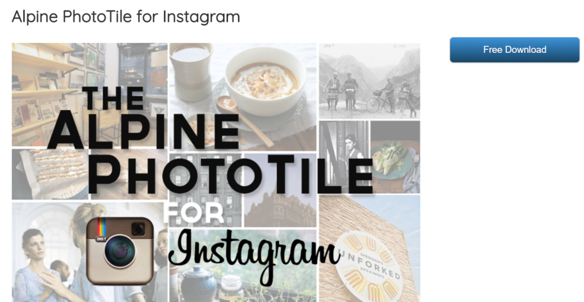 Alpine PhotoTile لـ Instagram - إضافات WordPress Instagram Alpine PhotoTile for Instagram - WordPress Instagram Plugins