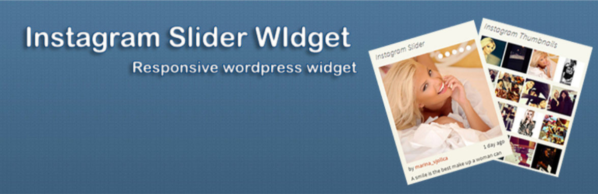 أداة انستغرام المنزلق - ملحقات ووردبريس إنستغرام Instagram Slider Widget — WordPress Instagram Plugins