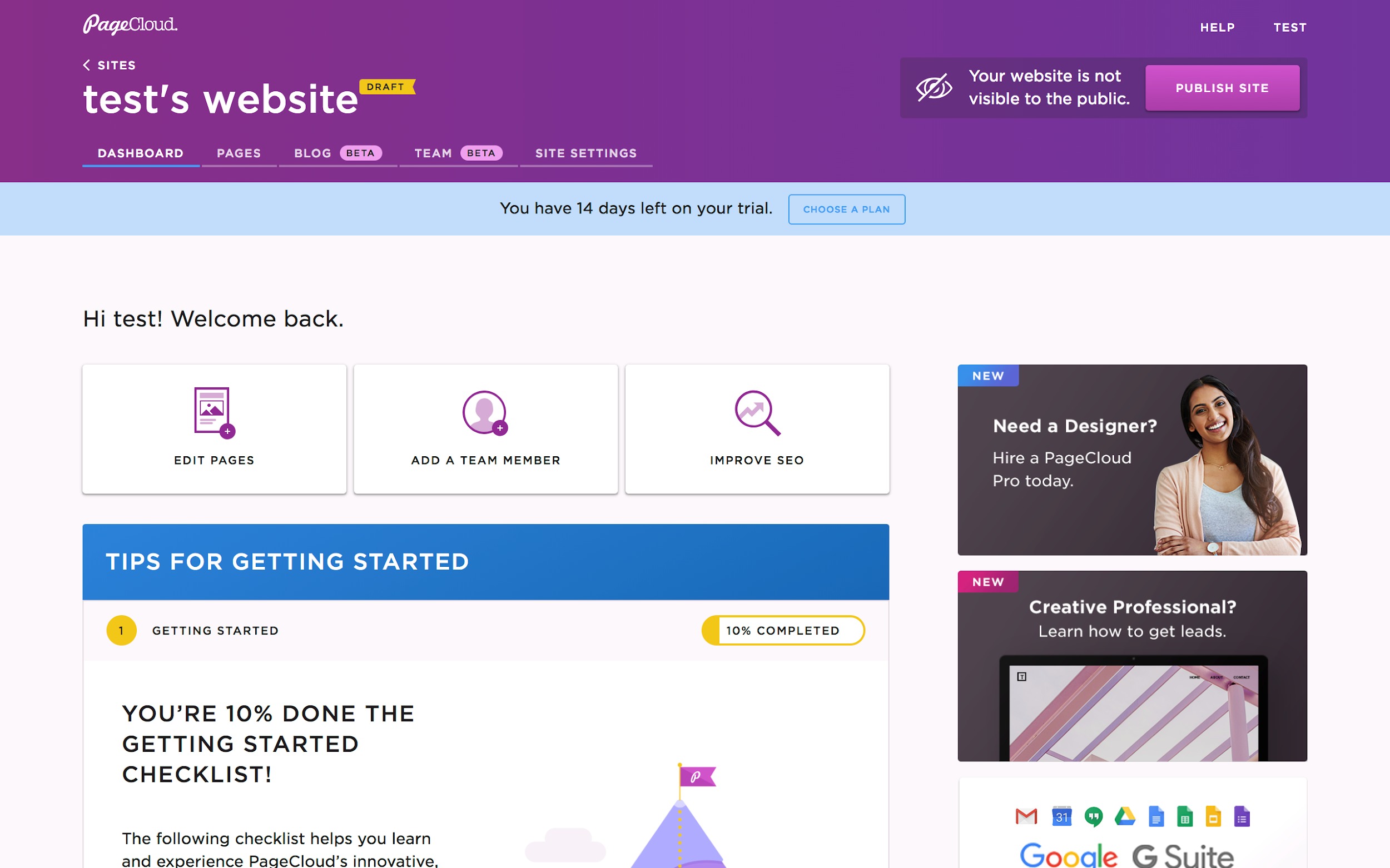 PageCloud Review- Tips For Getting Started 