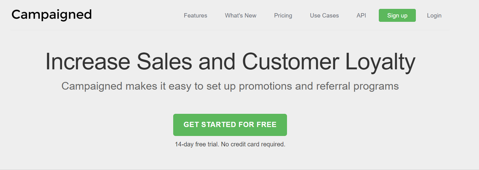 Campaigned- Referral Program Software 