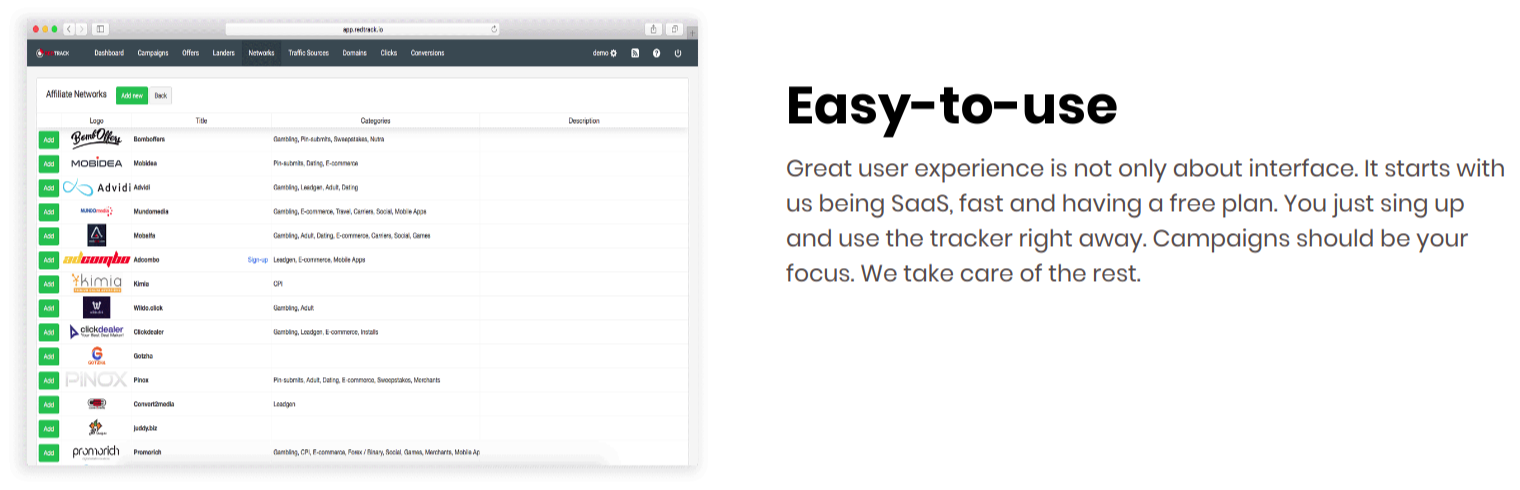 RedTrack Review - ซอฟต์แวร์ติดตามพันธมิตรที่ใช้งานง่าย RedTrack Review - Easy To Use Affiliate Tracking software