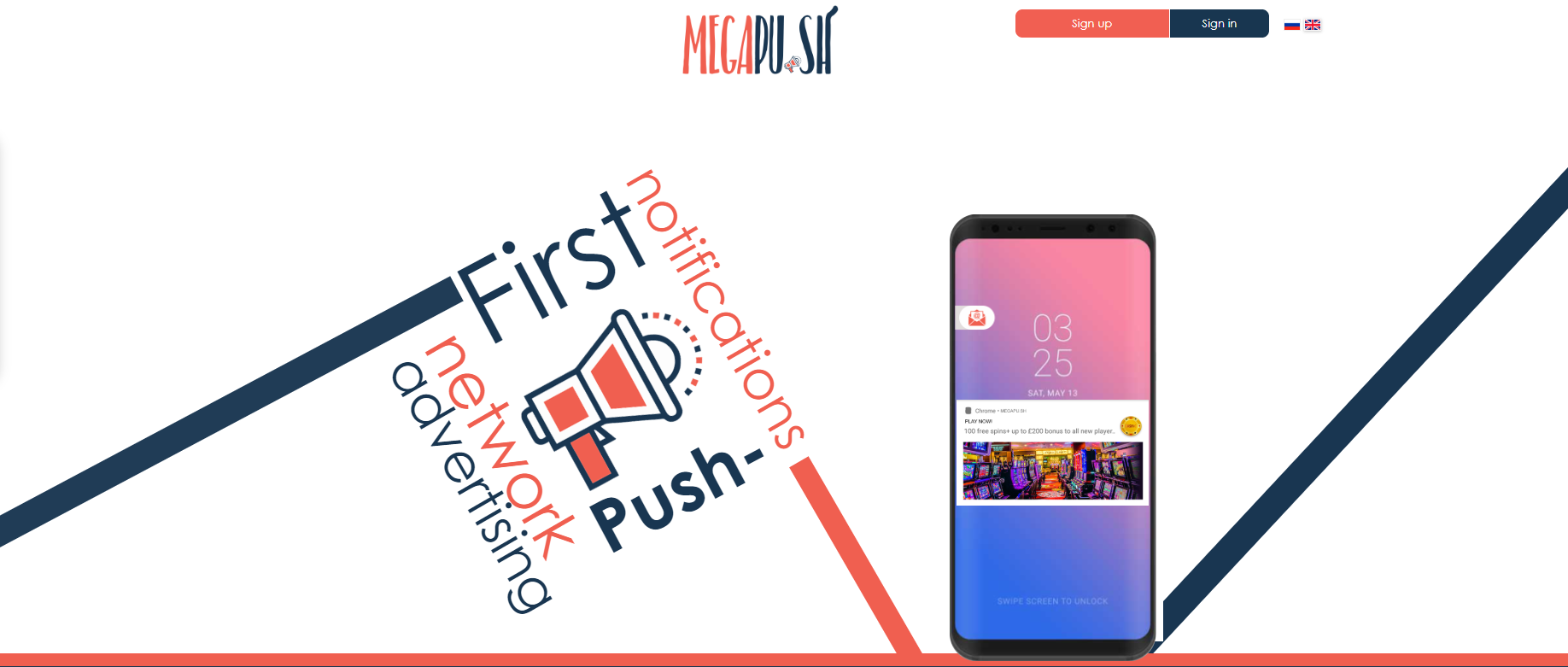 MegaPush İnceleme - Reklam Ağı Push Bildirimleri MegaPush Review- Advertising Network Push Notifications