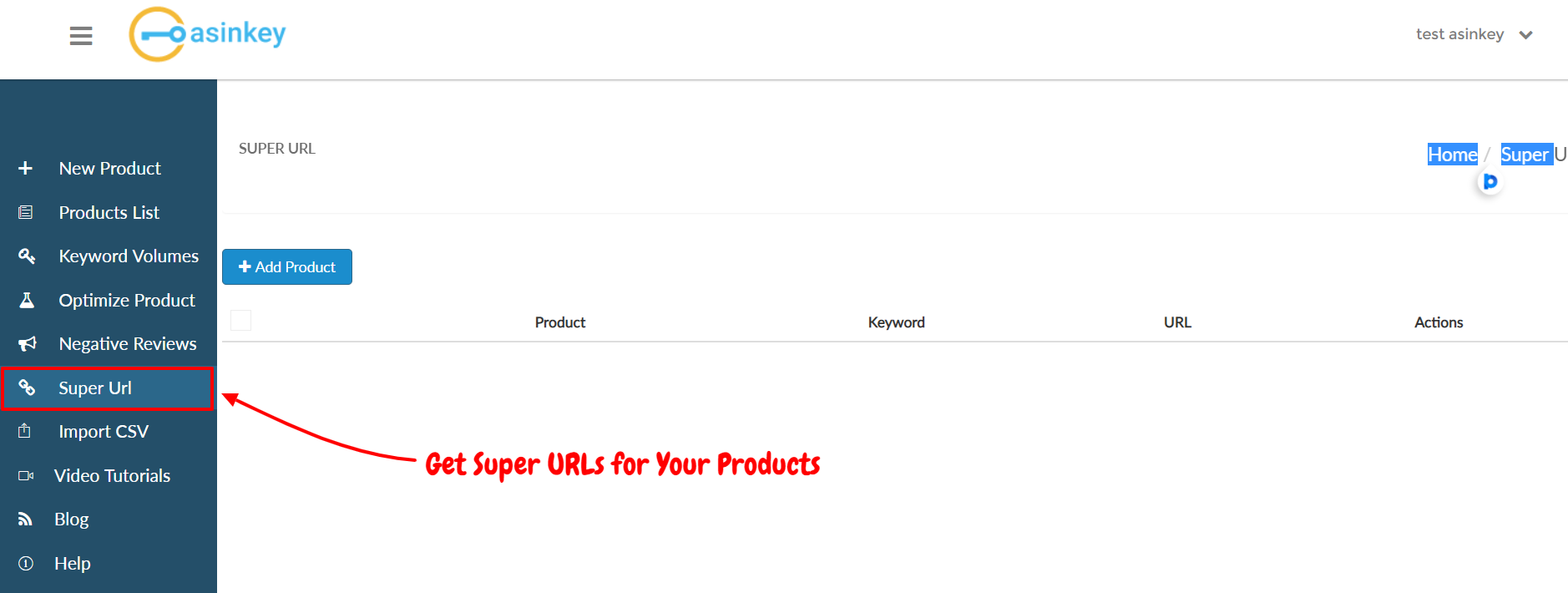 Asinkey Review- Get Super URLs