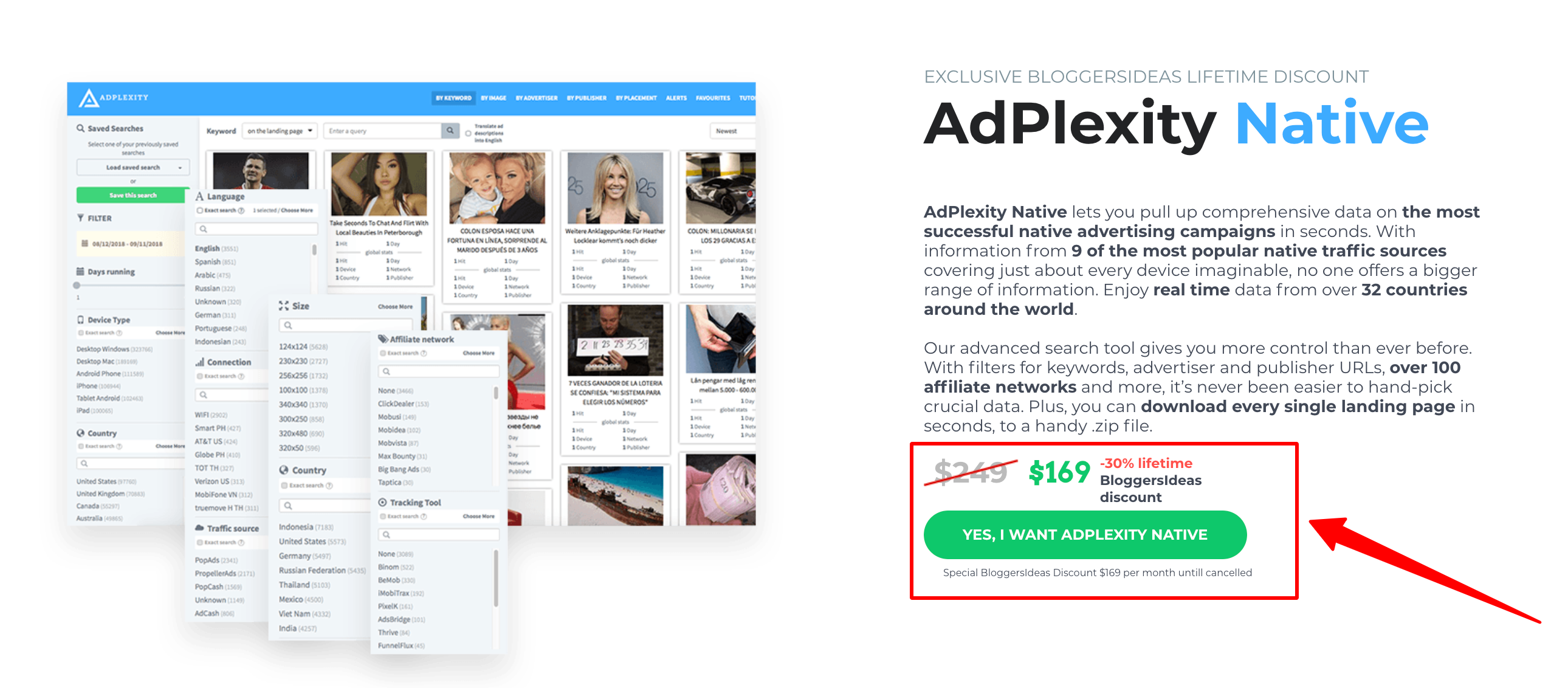 Natywna oferta rabatowa AdPlexity — Adperiscope vs APdPlexity