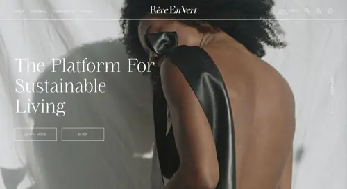 Home page of Reve En Vert