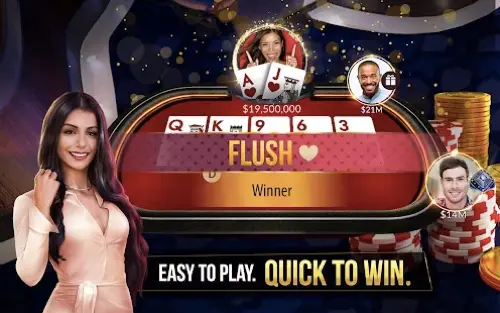 Web page of Zynga Poker