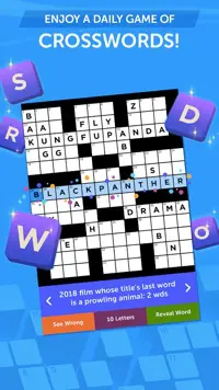 Web page of Crosswords with Friends
